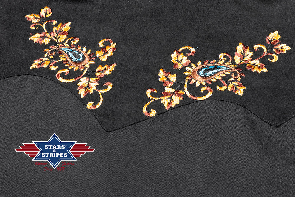 Hogan Black Men's Western Shirt