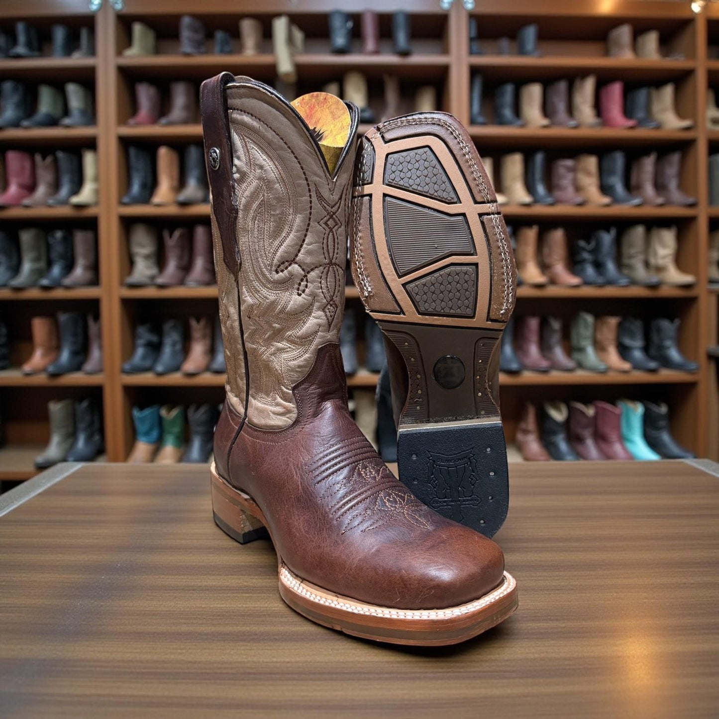 Tanner Mark Mens Boots Damiana Moka TM207051