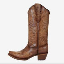 Load image into Gallery viewer, Circle G by Corral Ladies Western Embroidery Brown Boots L2038
