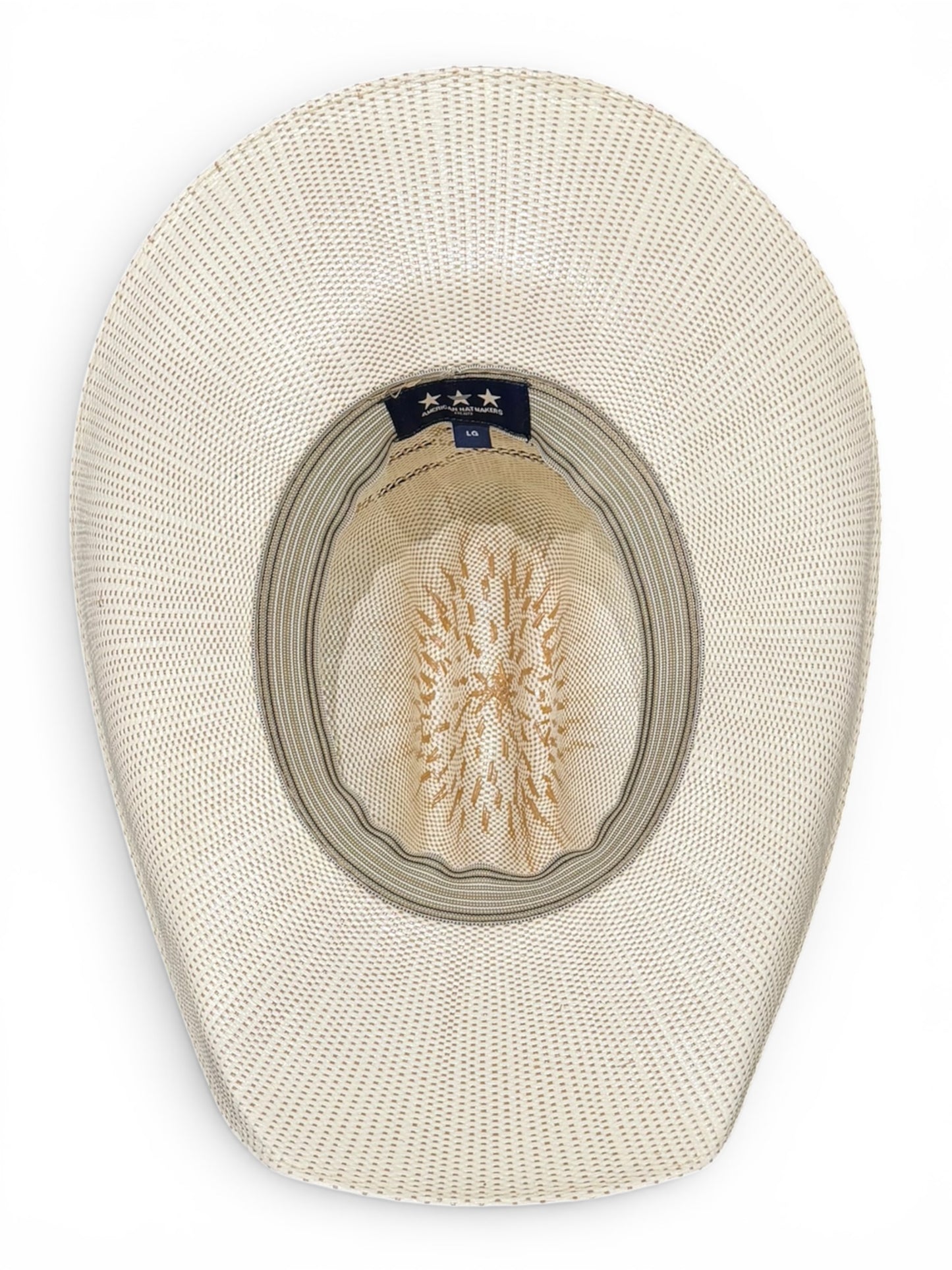 American Hat Makers Bangora Straw Cowboy Hat - Johnson