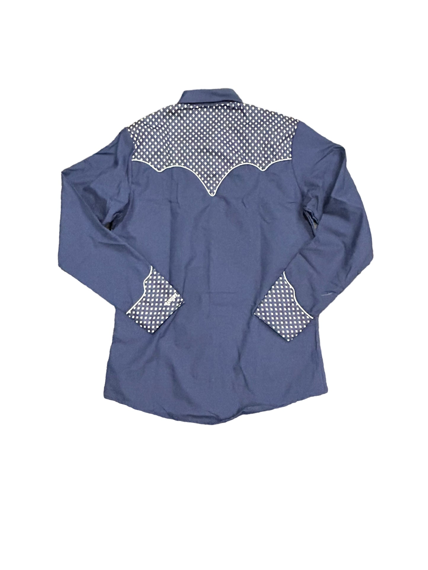 Rangers Ropa Navy 159CA01 Western Shirt