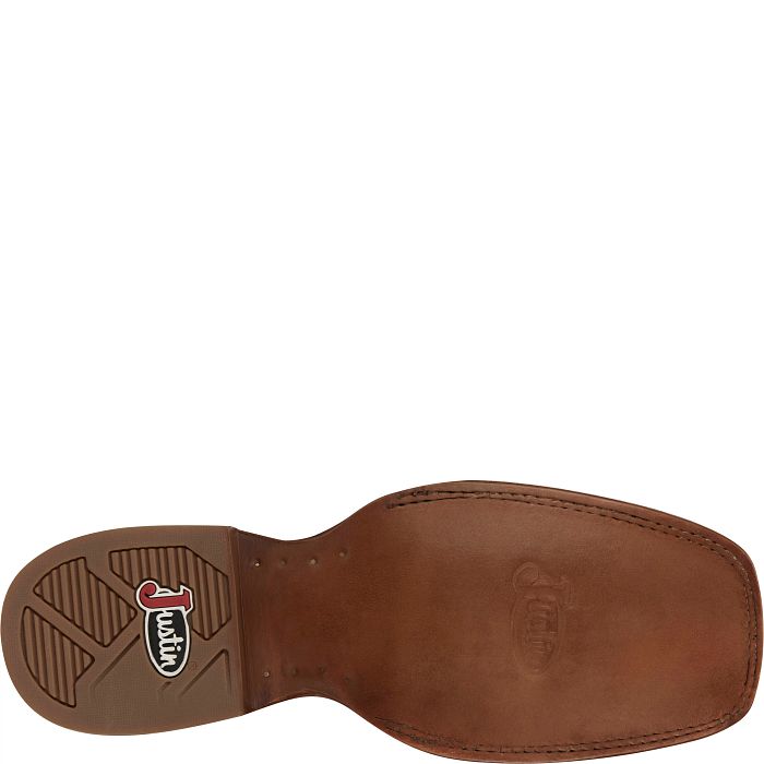 Justin Boots FN7011 Jackpot in Pecan Mens Cowboy Boots