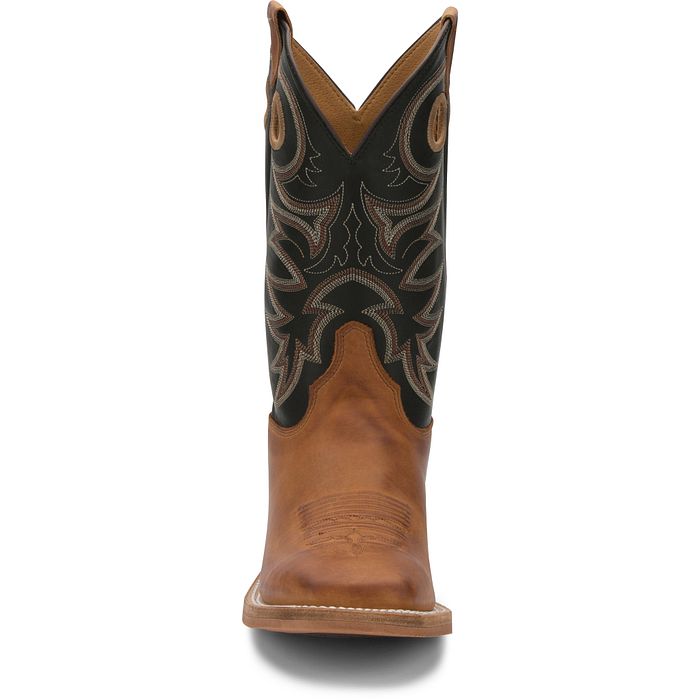 Justin Boots BR740 Caddo in Copper Brown Mens Cowboy Boots
