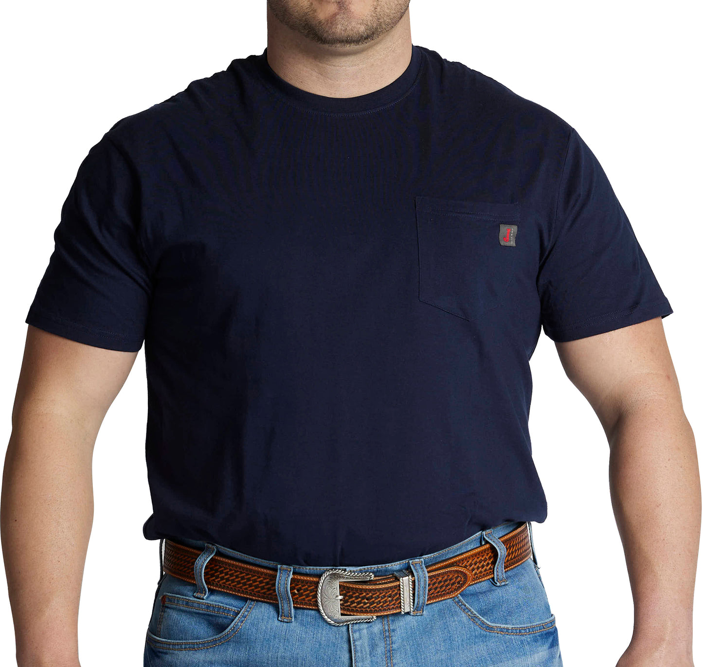Justin Brands T-Shirt J-G3186 Navy Patriotic
