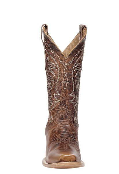 Corral Circle G L6324 Ladies Brown Embroidery Cowboy Boots