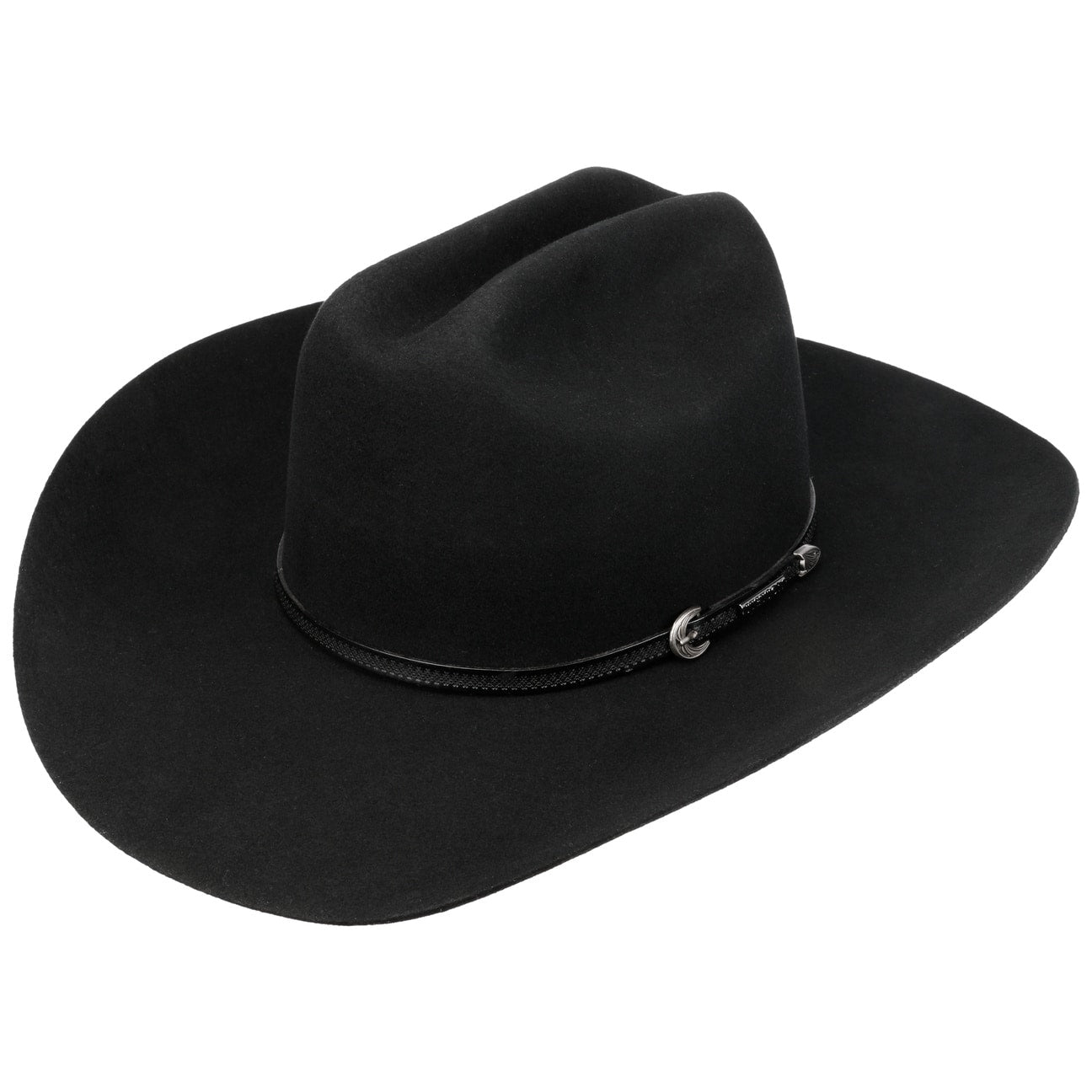Stetson 3198124 Laramie Wool Western Hat in Black