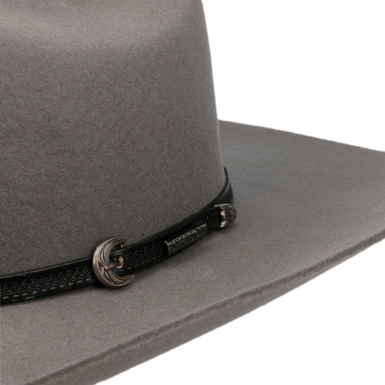 Stetson 3198124 Laramie Wool Western Hat in Grey