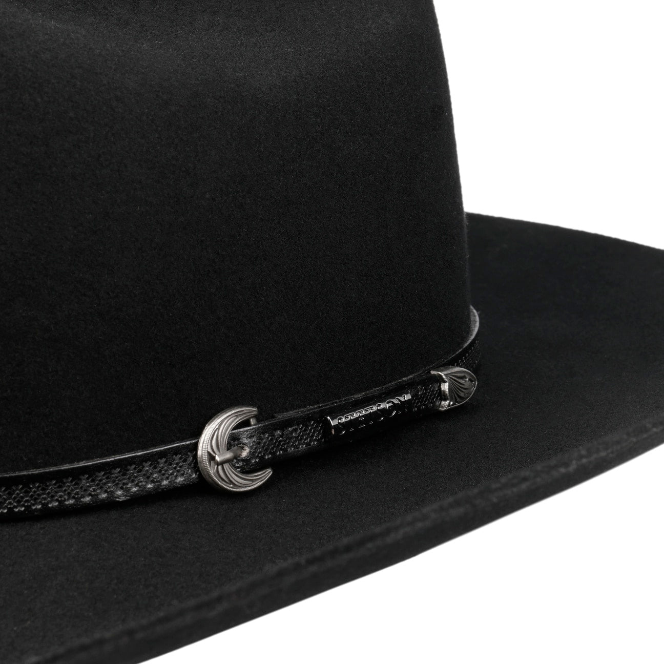 Stetson 3198124 Laramie Wool Western Hat in Black