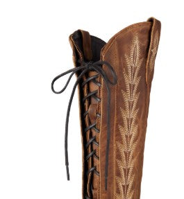Lane Boots LB0562N-050 Lexington Knee High Corset in Desert Clay
