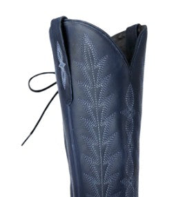 Lane Boots LB0562T-050 Lexington Knee High Corset in Midnight Navy