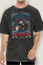 Load image into Gallery viewer, Amused by Blue America Cowboy - Unisex Oversized Mineral Wash MB1224 OMT
