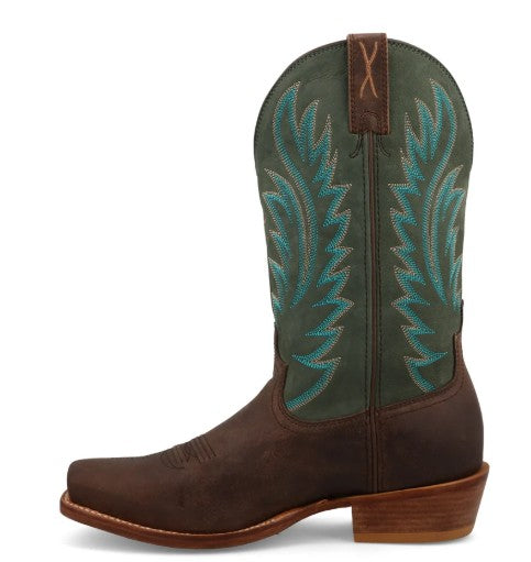 Twisted X Mens Western Boots MXTL011 in Cocoa & Mint