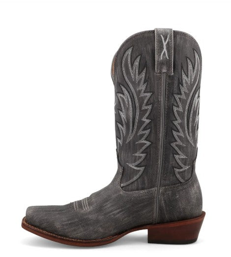 Twisted X Mens Western Boots MXTL017 in Distressed Charcoal
