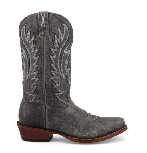 Twisted X Mens Western Boots MXTL017 in Distressed Charcoal