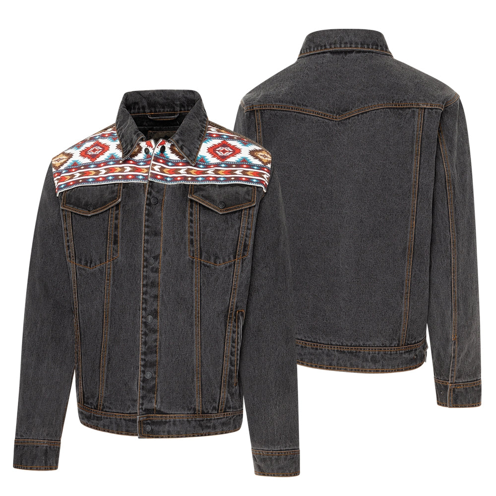 Moran Men's Denim Western Jacket