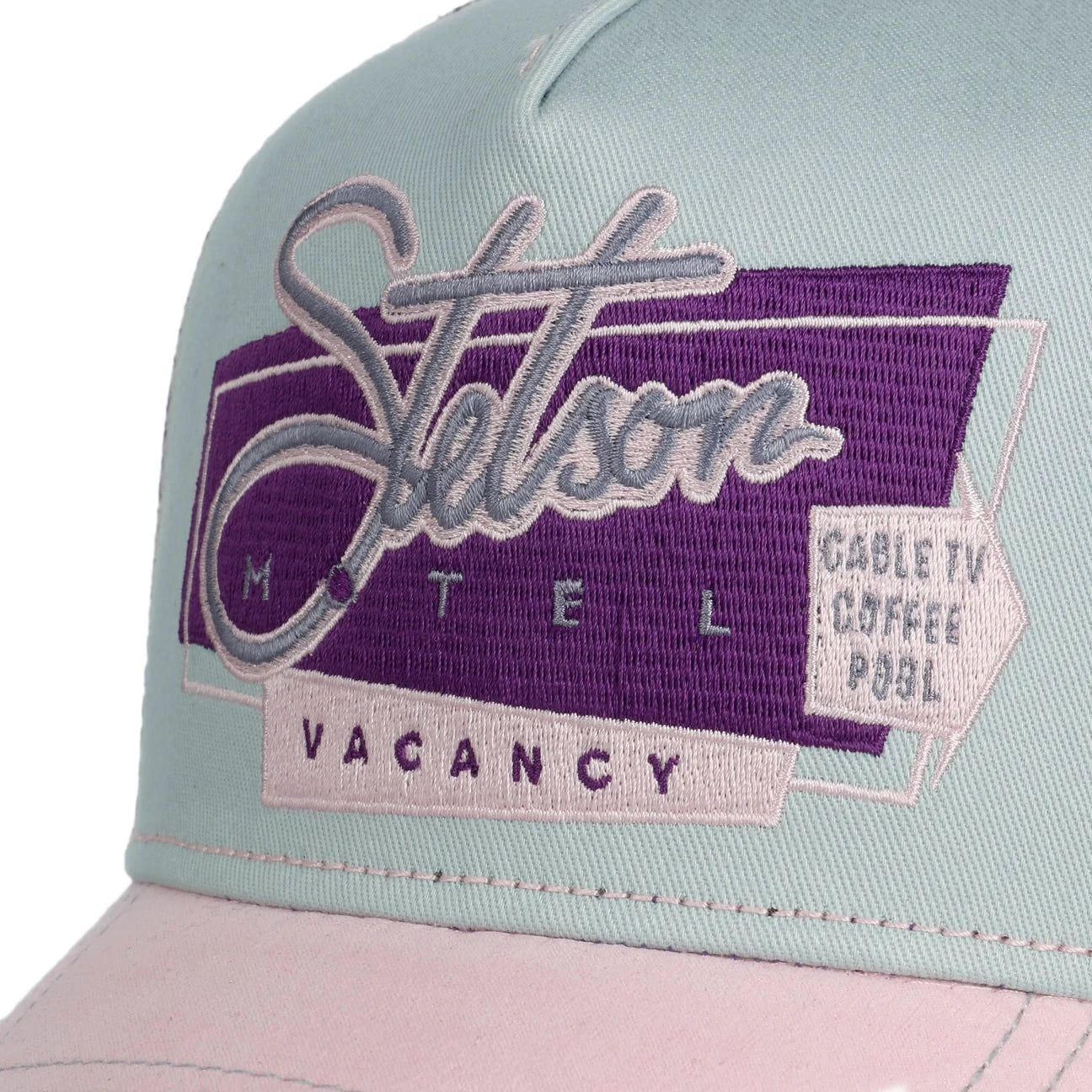 Stetson Trucker Cap 7766104 Purple/Pink