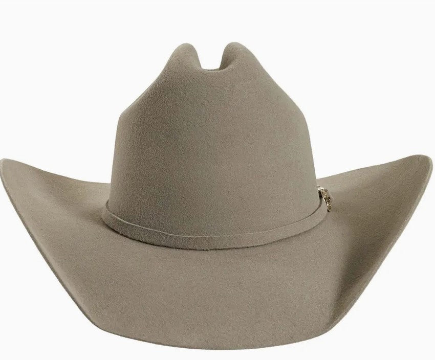 American Hat Makers Old West 3X Cattleman Felt Cowboy Hat in Silver Belly