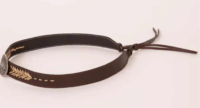 American Hat Makers Ottawa Chocolate Brown Hat Band