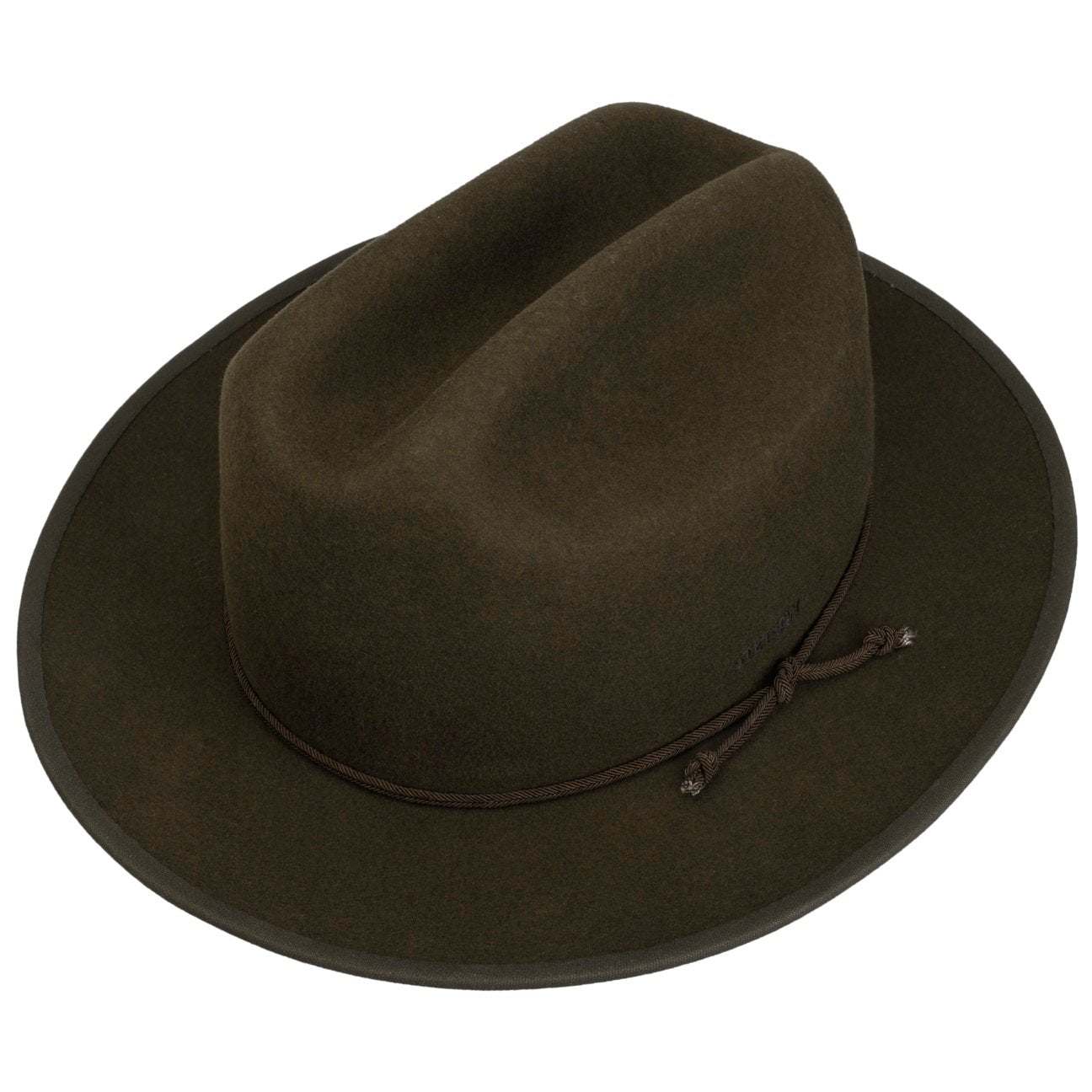 Stetson 3198122 Plains Cattleman Western Hat in Dark Olive