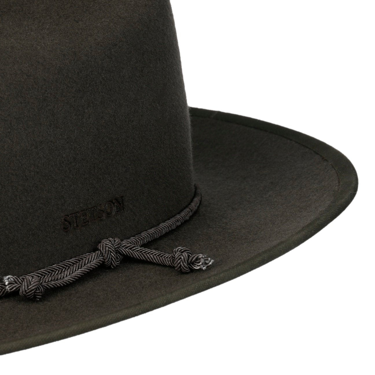 Stetson 3198122 Plains Cattleman Western Hat in Dark Grey