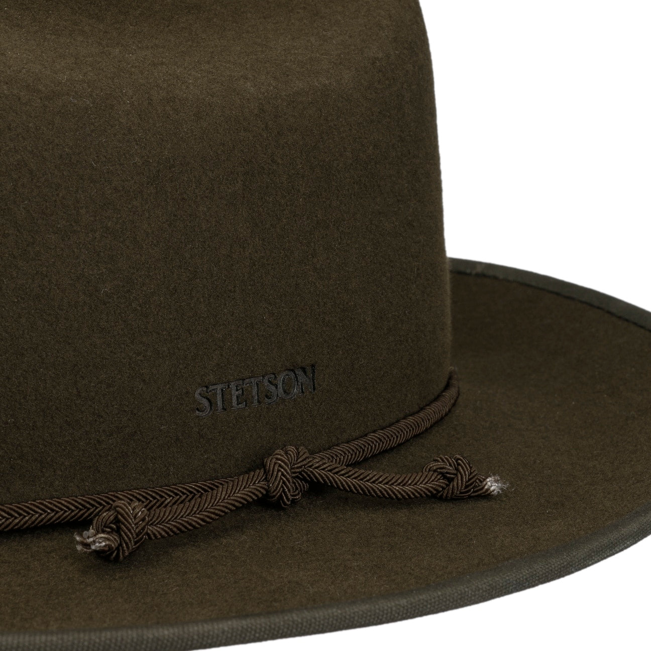 Stetson 3198122 Plains Cattleman Western Hat in Dark Olive