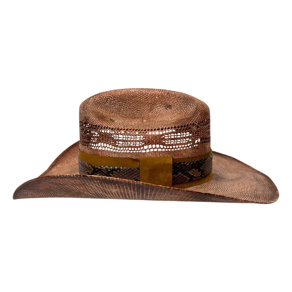 American Hat Makers Porter Burnt Sienna Cattleman Top