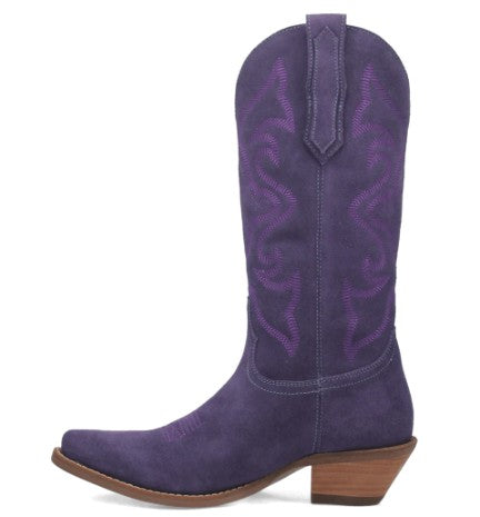 Dingo Out West Purple DI920 Ladies Cowboy Boot