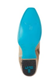 Lane Boots LB0495E-050 Reverie Knee High Corset Latte Suede and Powder Blue