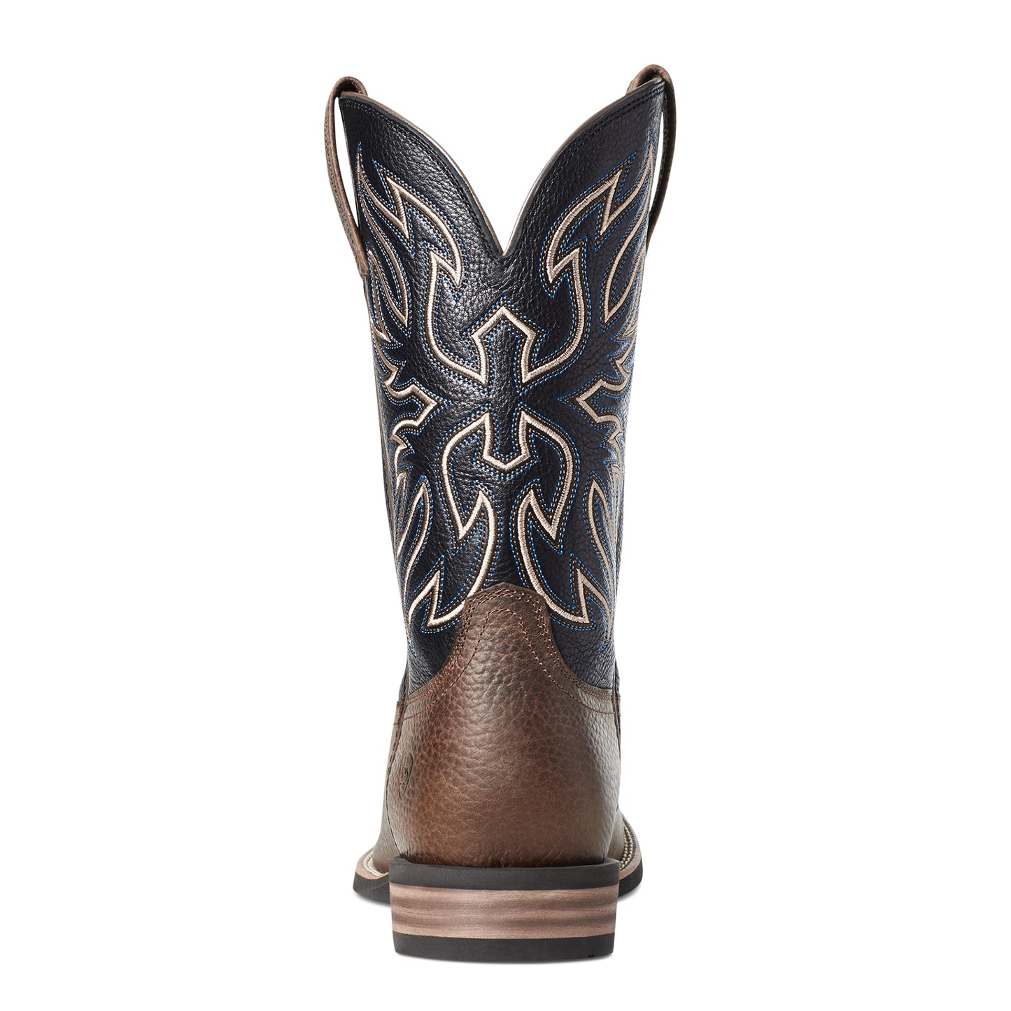 Ariat Mens 10035963 Everlite Western Boot in Vapor Ranch Brown and Black Deertan