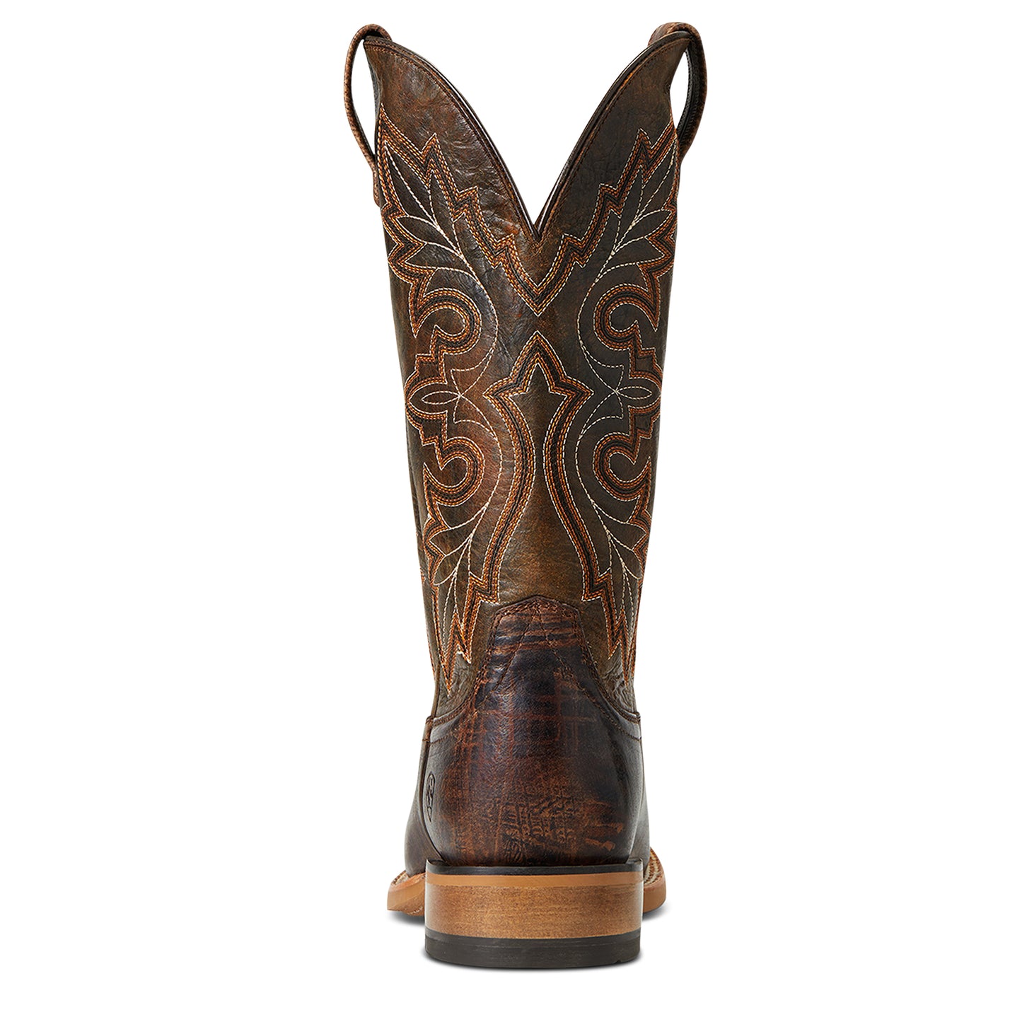 Ariat Mens 10040373 Standout Western Boots in Dusted Wheat and Rusted Fence