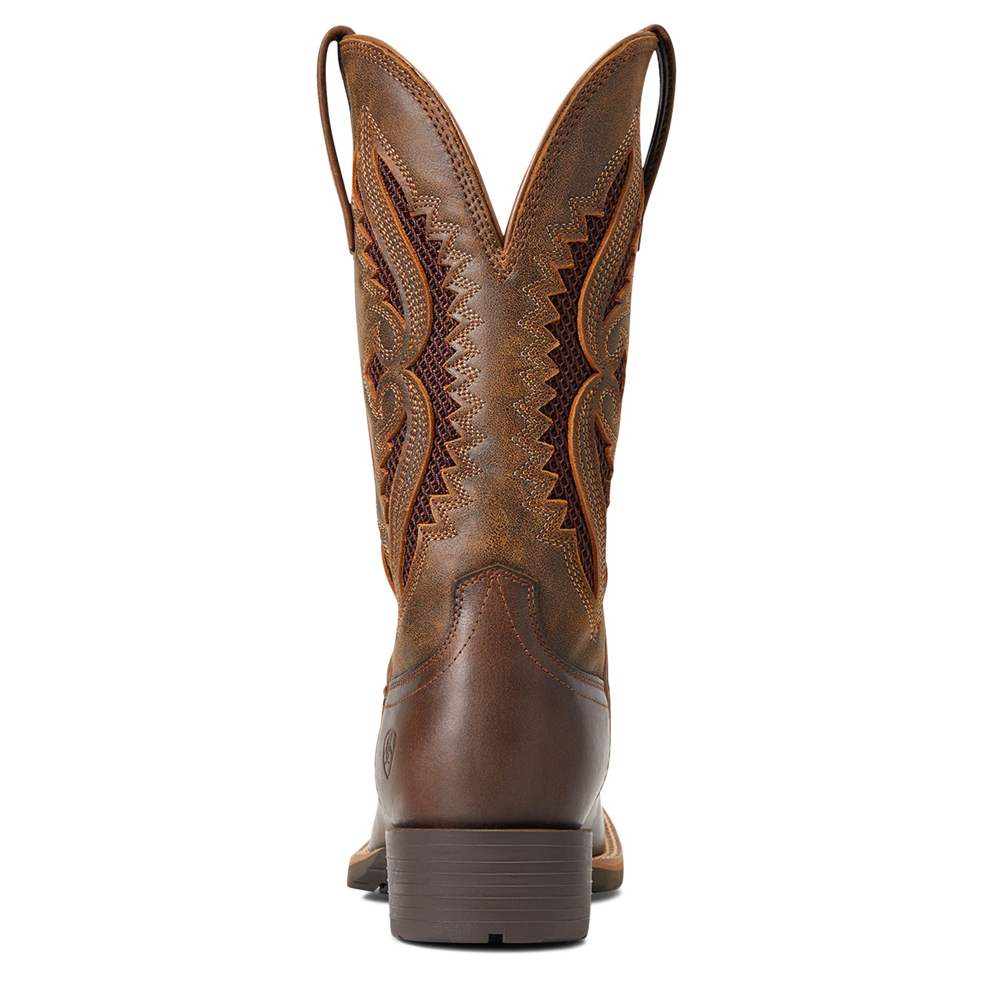 Ariat Ladies 10040411 Hybrid Rancher VentTek 360° Western Boots in Distressed Brown/Truffle