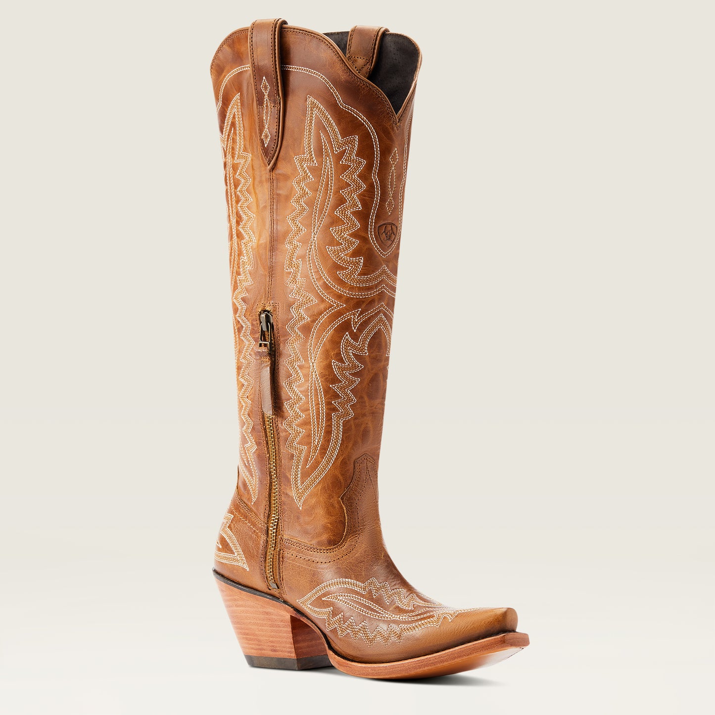 Ariat Ladies 10044481 Casanova X Toe Western Boot in Shades of Grain