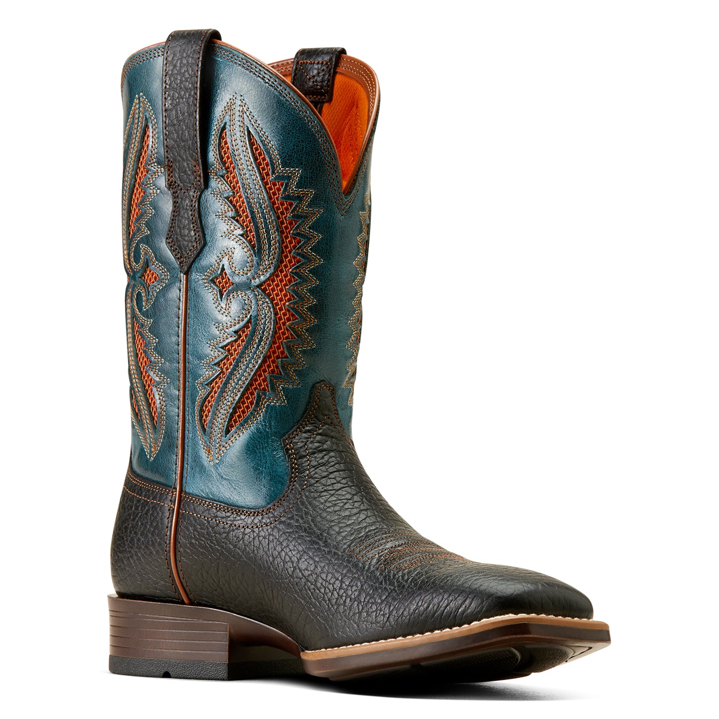Ariat Mens 10050904 Rowder VentTEK 360 Western Boots in Black/Dark Teal