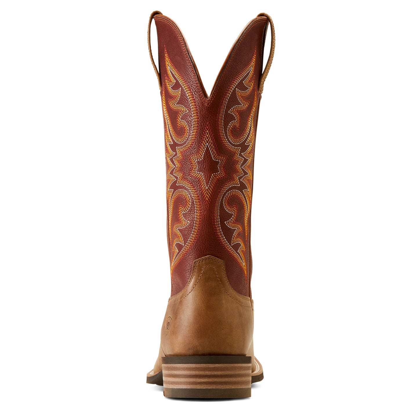 Ariat Mens 10050937 Ricochet Cowboy Boots Sandstorm/Roasted Chestnut