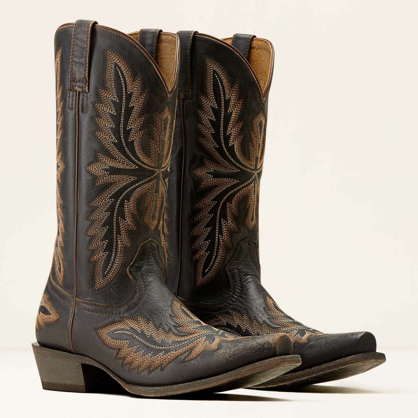Ariat Mens 10051046 Ryman in Old West Black