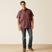 Load image into Gallery viewer, Ariat Mens 10051380 Mens VentTEK Western Shirt in Darkwood Red Limited Edition
