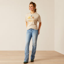 Load image into Gallery viewer, Ariat Ladies Cowgirl Desert T-Shirt 10048680 in Oatmeal Heather

