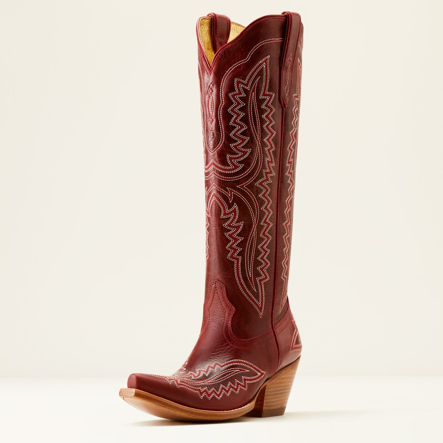 Ariat Ladies 10050870 Casanova X Toe Western Boot in Red Alert