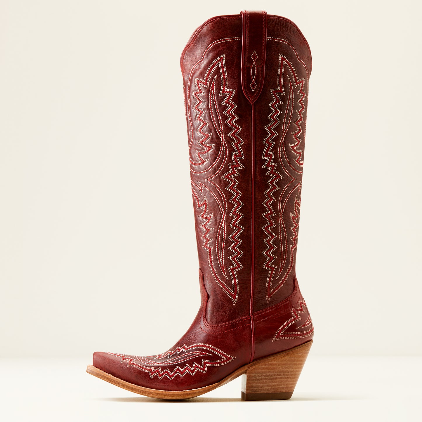 Ariat Ladies 10050870 Casanova X Toe Western Boot in Red Alert