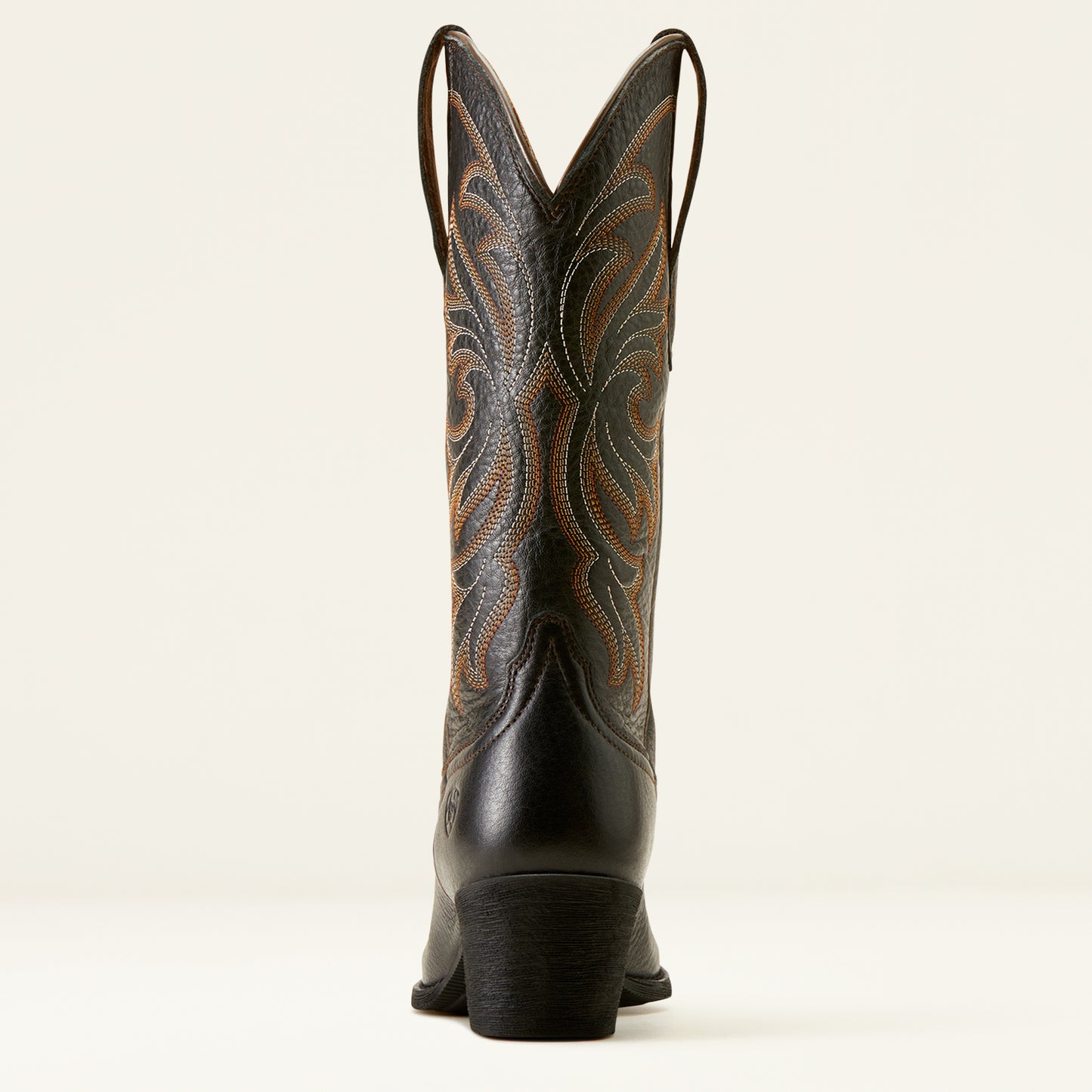 Ariat Ladies 10051050 Heritage J Toe Stretch Fit Black Deertan Western Boot