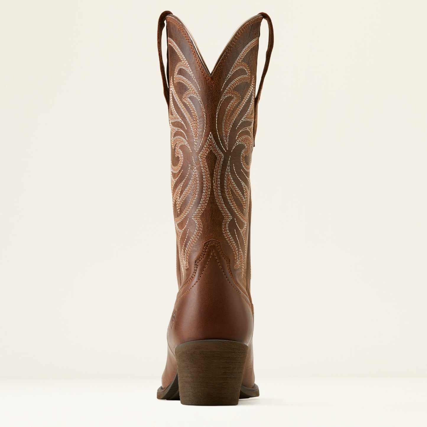 Ariat Ladies 10051051 Heritage J Toe Stretch Fit Brown Western Boot