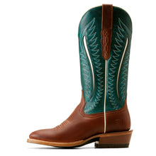 Load image into Gallery viewer, Ariat Ladies 10051065 Futurity Limited Western Boots Umber Rust/Turquoise Nights
