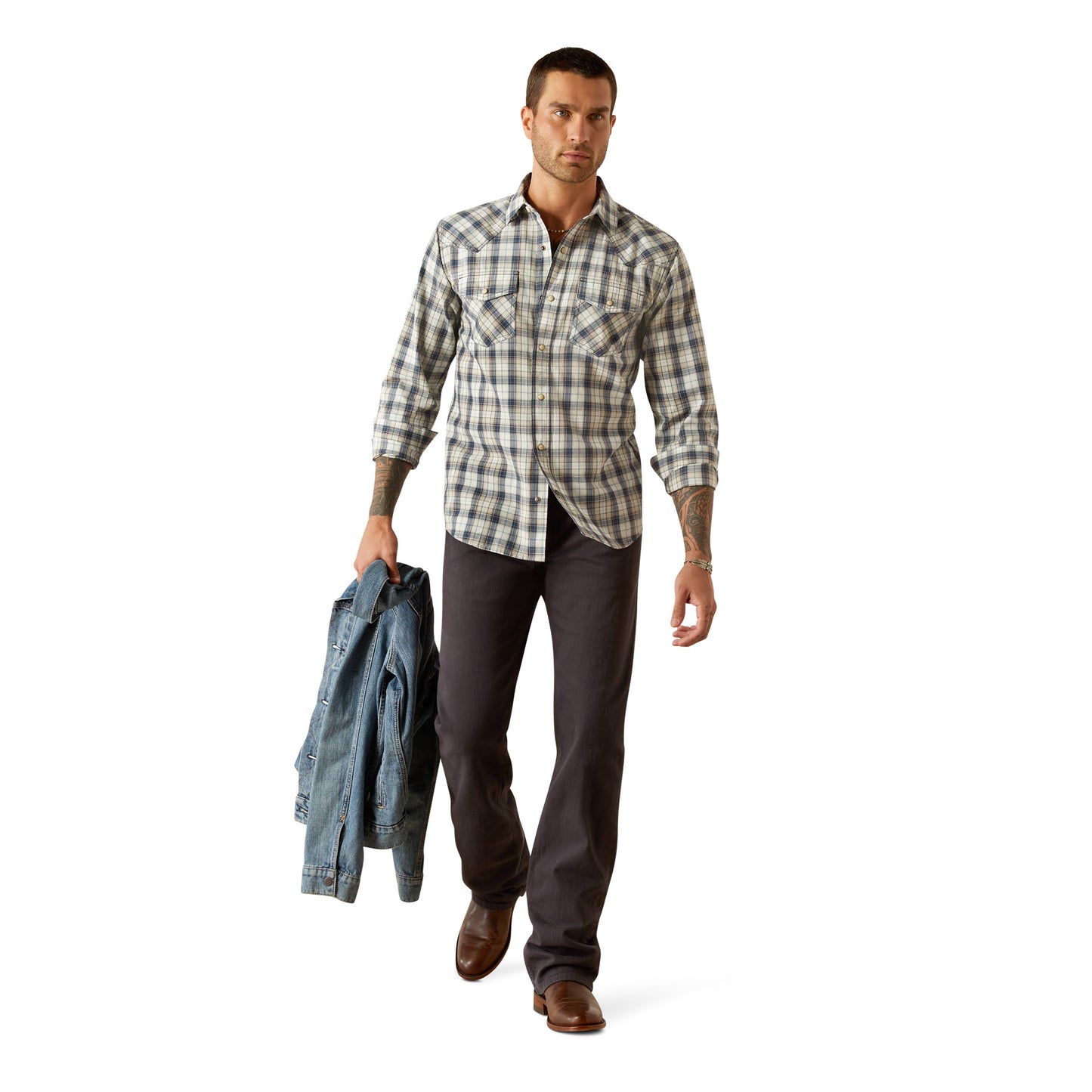 Ariat Mens Hampton Retro Fit Western Shirt 10054710