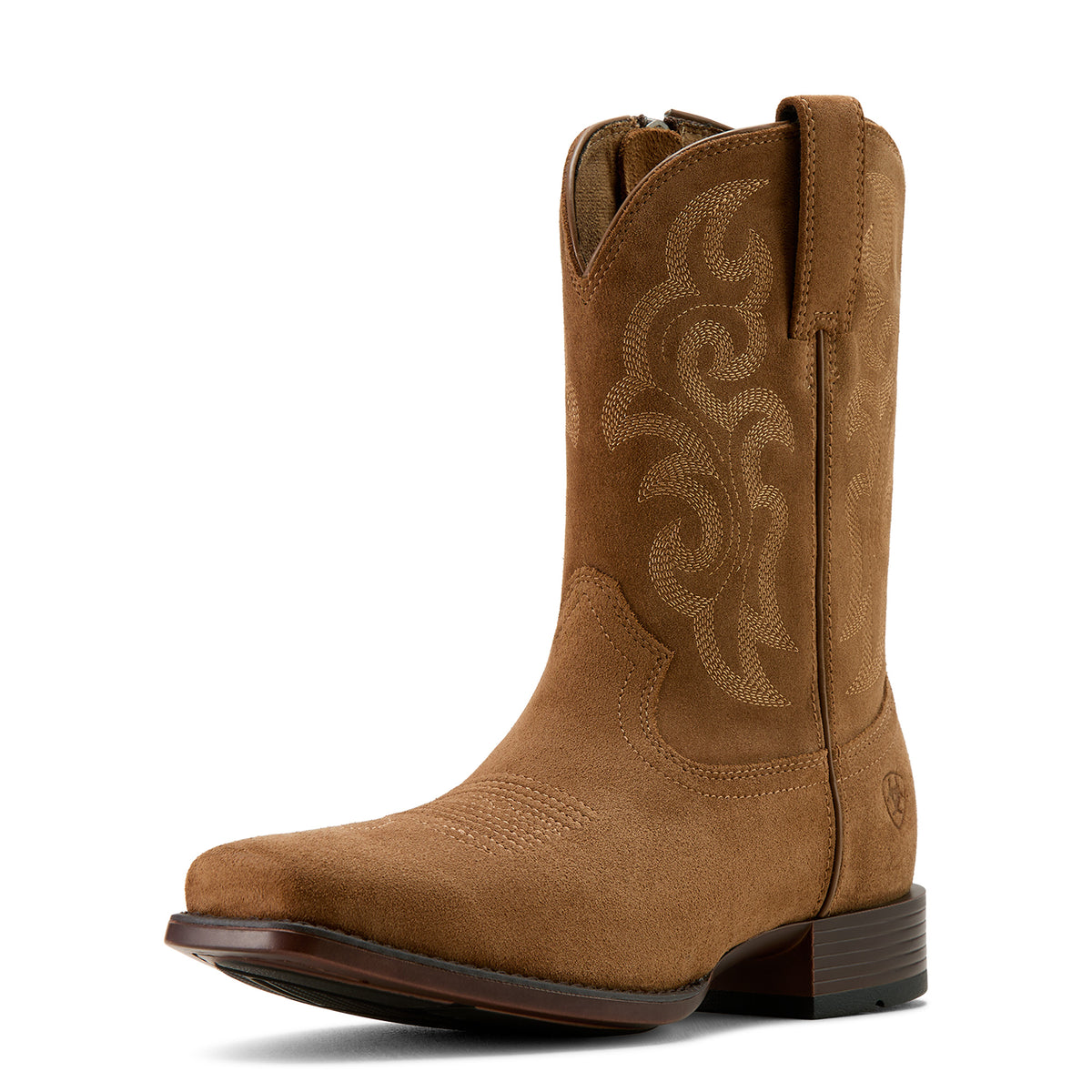 Men's Ariat Bodie Square Toe Western Boot-Honey Tan