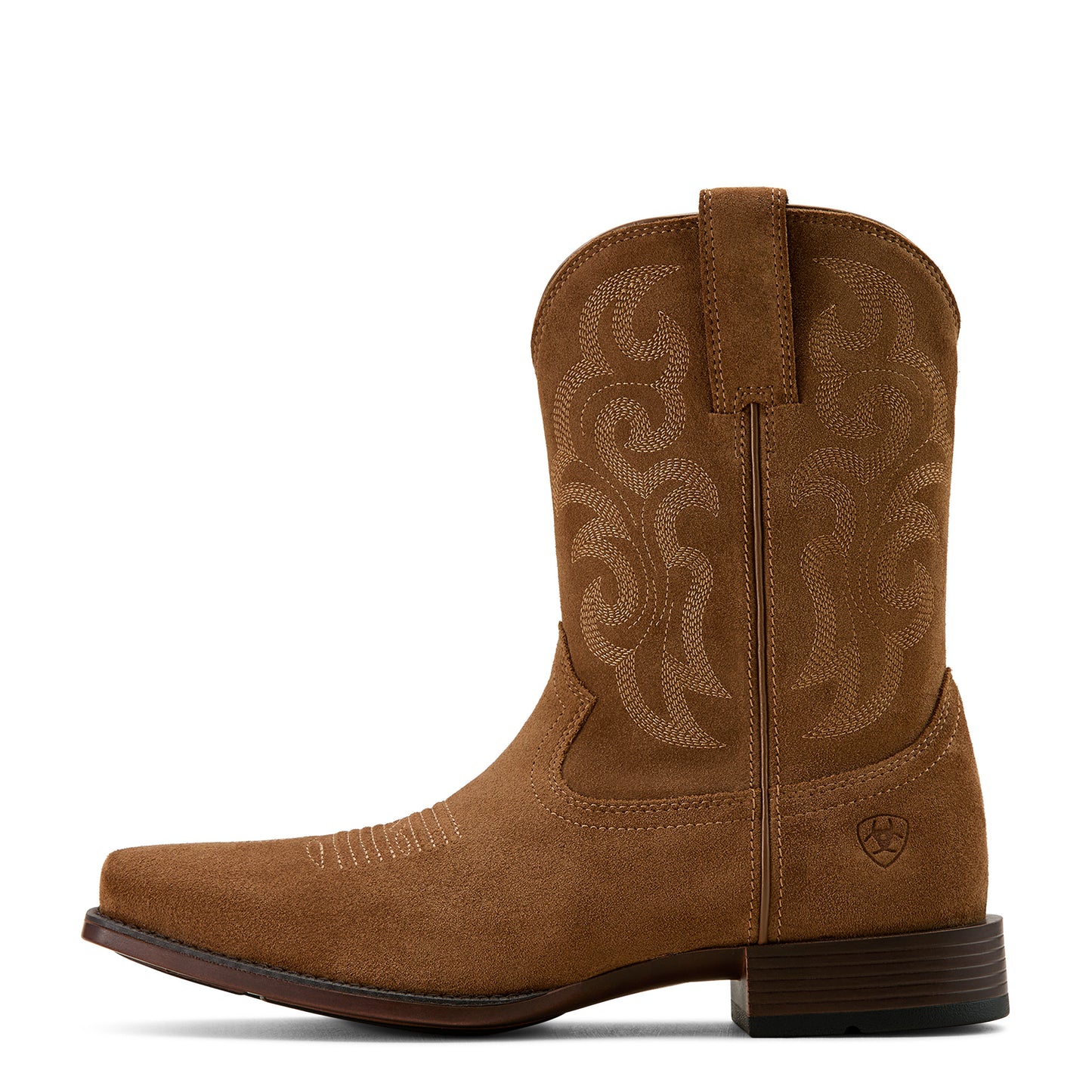 Ariat Men's 10061150 Bodie Western Boots in Chestnut Suede