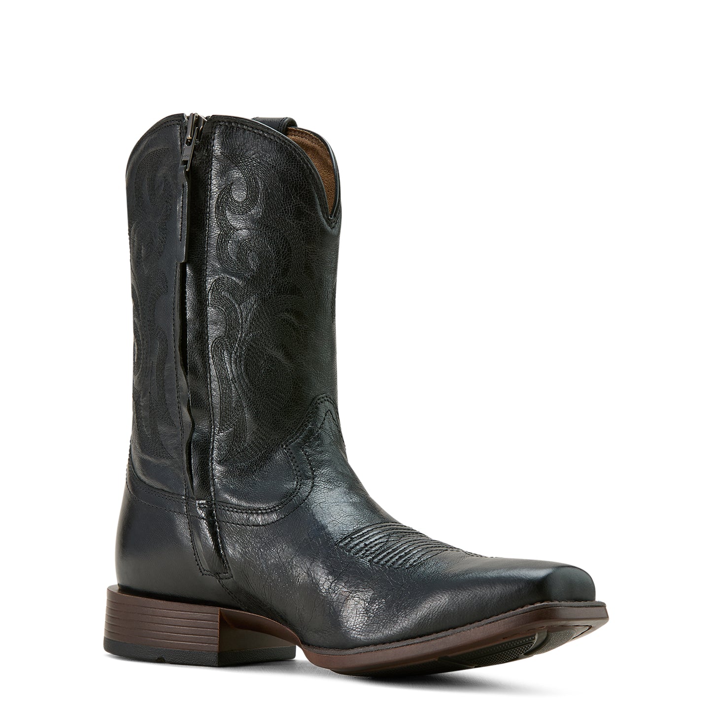 Ariat Men's 10061151 Bodie Western Boots in Iron Black