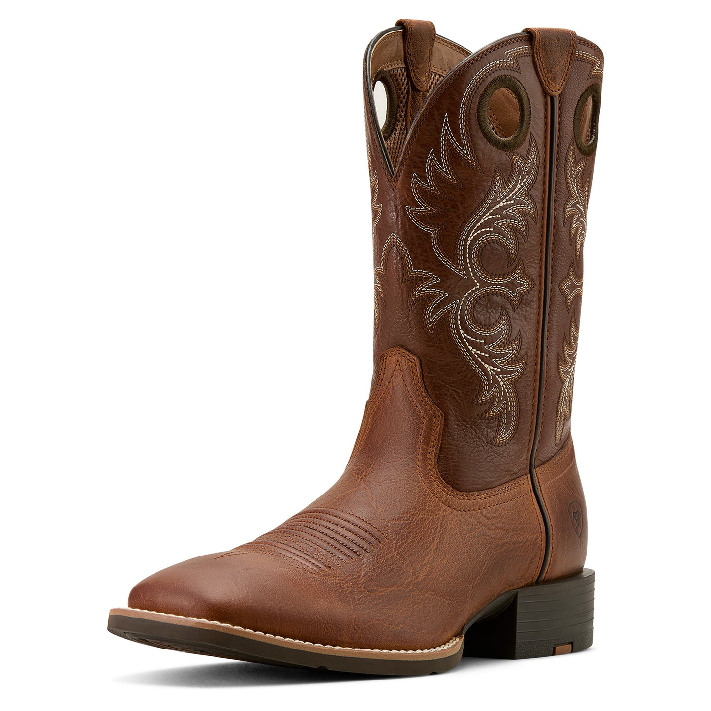 Ariat Mens 10061183 Sport Rodeo Western Boots in Aged Elephant Tan Print and Luna