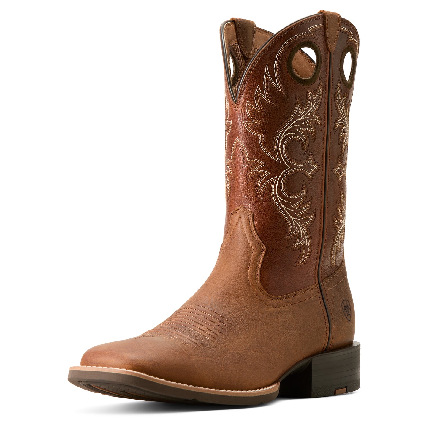 Ariat Mens 10061183 Sport Rodeo Western Boots in Aged Elephant Tan Print and Luna