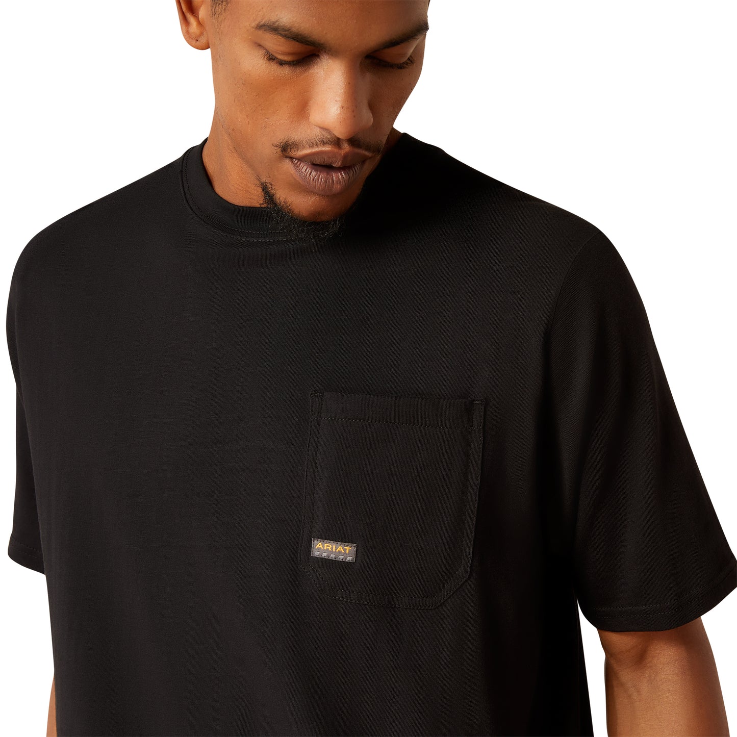 Ariat Mens Rebar Cotton Strong Hardhead Workwear T-shirt 10054445