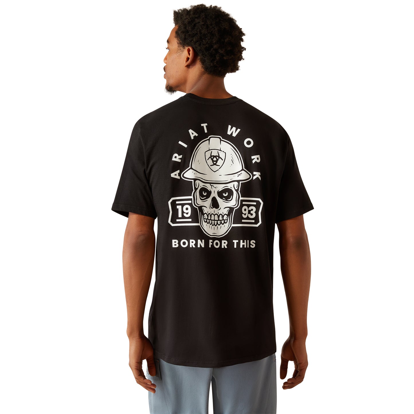 Ariat Mens Rebar Cotton Strong Hardhead Workwear T-shirt 10054445